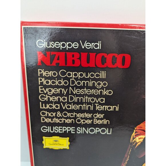 Giuseppe Verdi Nabucco Sinopoli Deutsche Grammophon Digital Recording 1983 - Picture 2 of 9